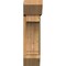 Ekena Millwork Imperial Slat Rough Sawn Bracket w/ Offset Brace, Western Red Cedar, 8"W x 22"D x 30"H BKT0806X22X30IMP06RWR - alternate 4